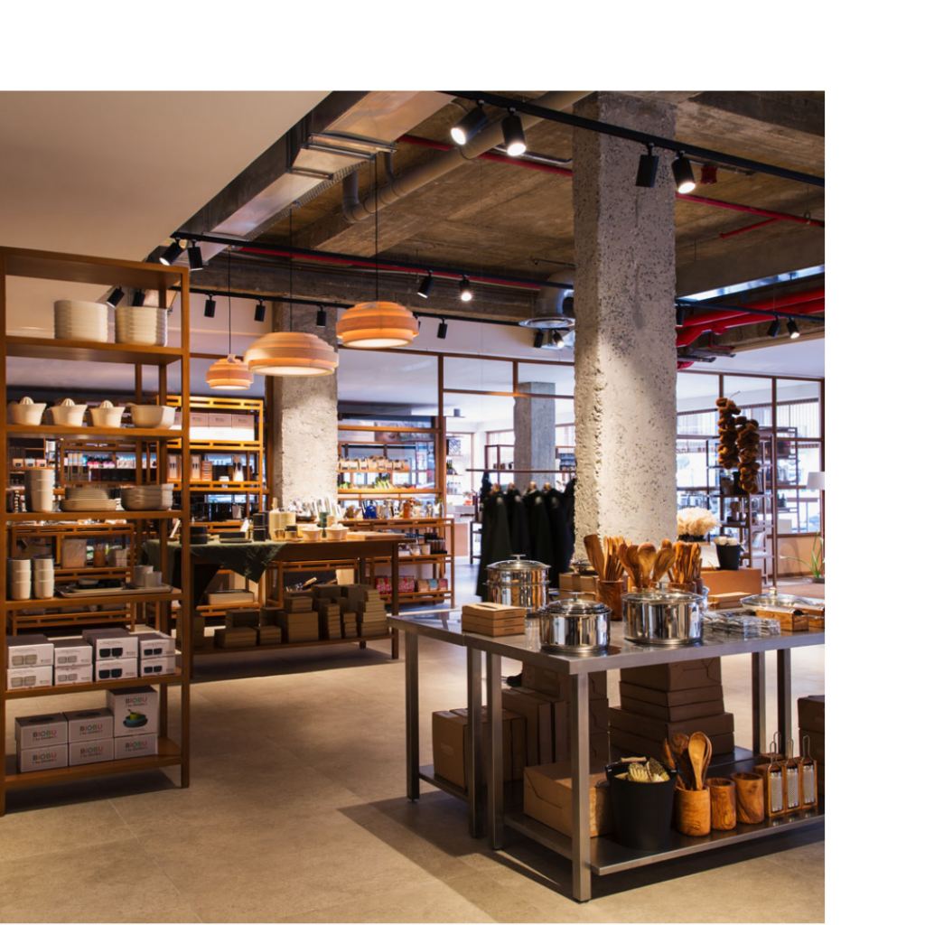 Shop regenerative organic goods at Sans Community. A health-focused grocery spot near THREE43 ON B.