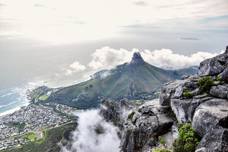 Iconic Table Mountain and the breathtaking city of Cape Town, South Africa